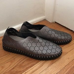 Ilse Jacobsen Metallic Tulip Slip On, 7.5